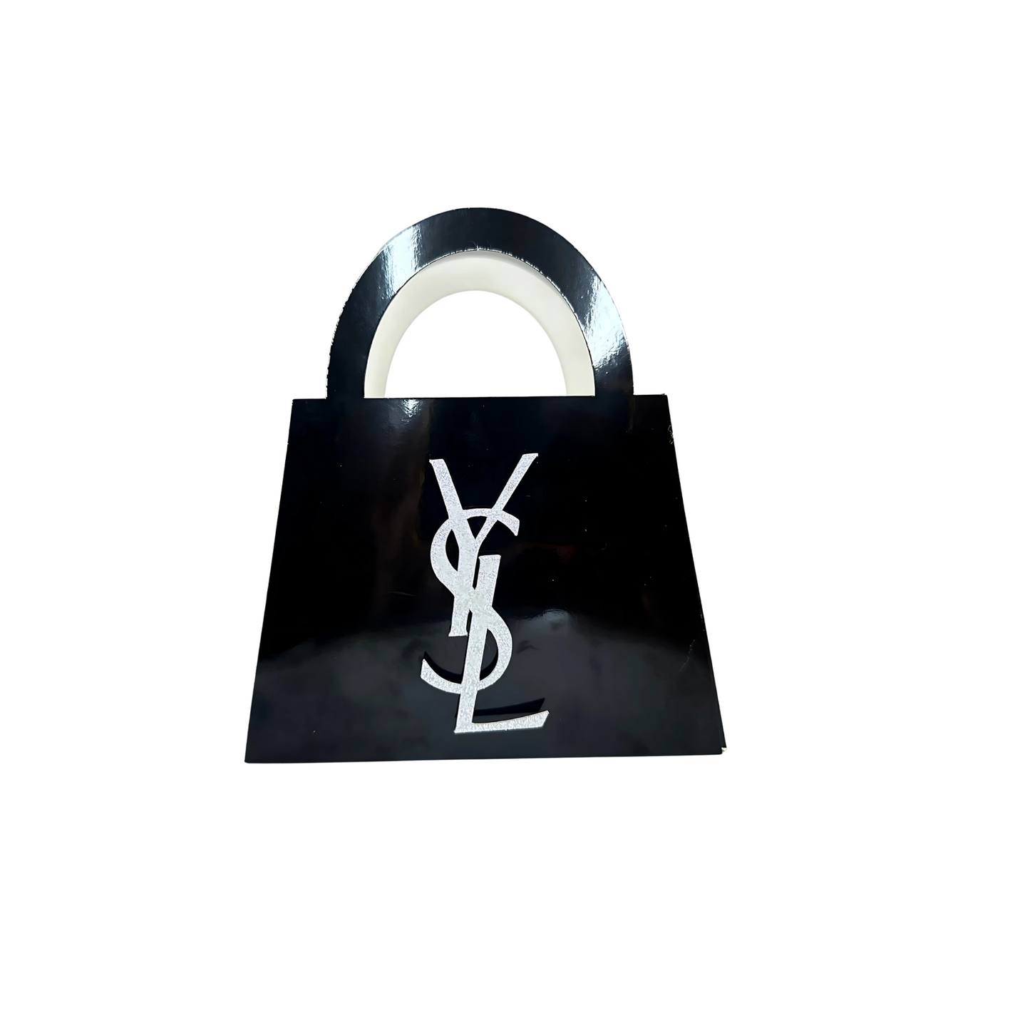 Mini sacs cadeaux luxe (lot de 10) – Finition miroir ou brillant photo – Modèles Chanel, Dior, YSL, Gucci, Louis Vuitton