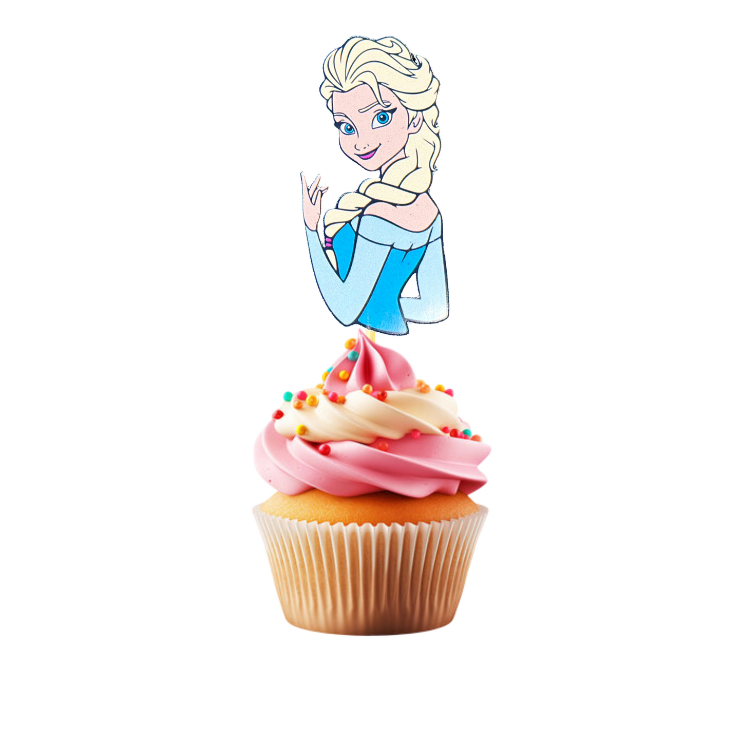 Cupcake topper « Thème au choix » (lot de 10)