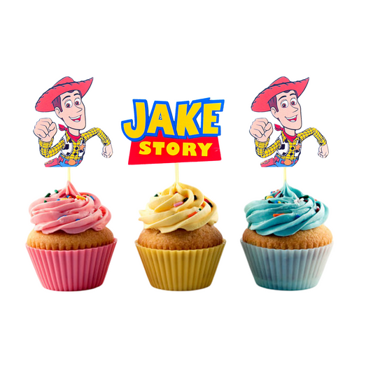 Cupcake topper « TOY STORY » (lot de 10)