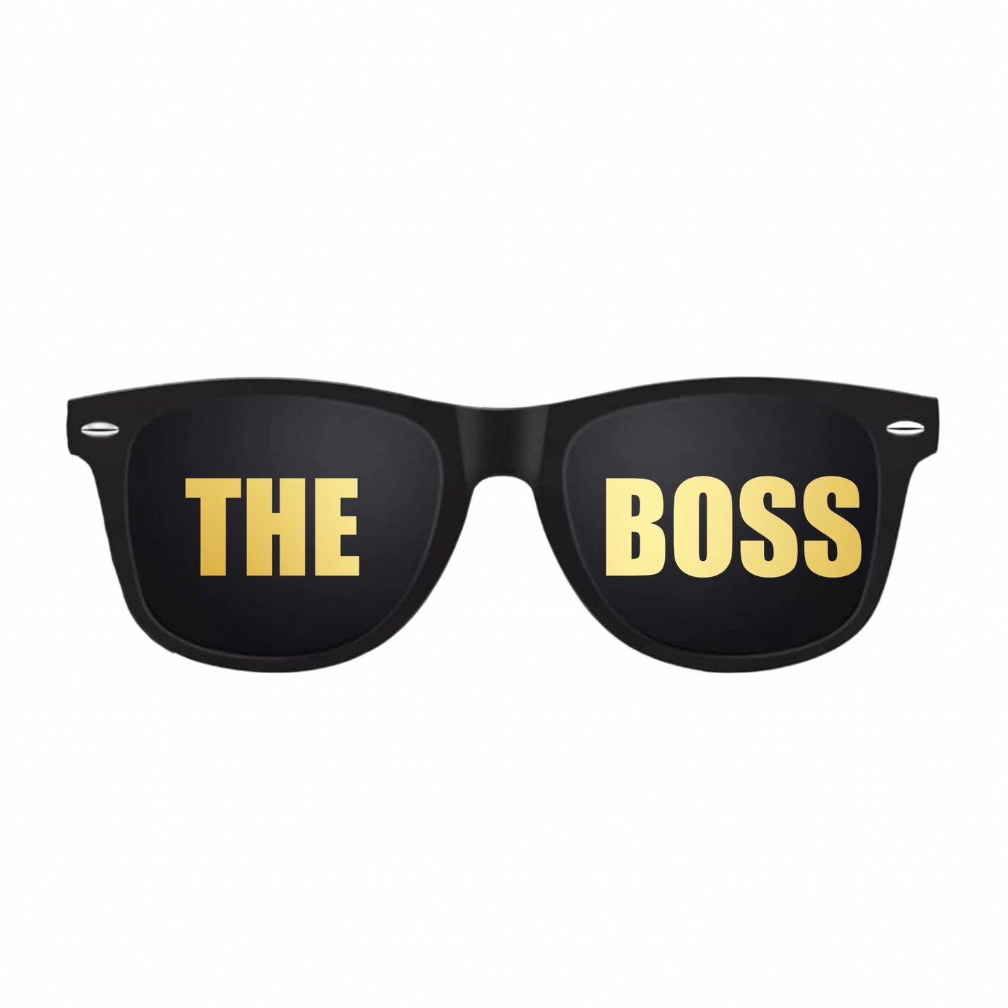 ÉDITION SPÉCIAL: Lunettes "THE BOSS" (Vynile or miroir)